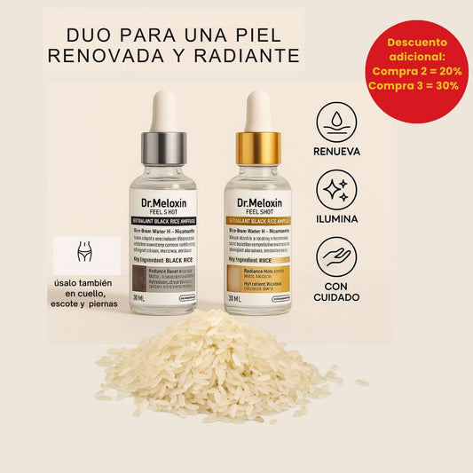 DrMelaxin DUO - Ampollas Radiant Rice